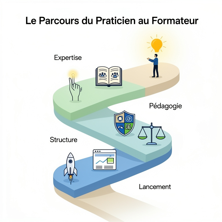 Infographie : formateur massage