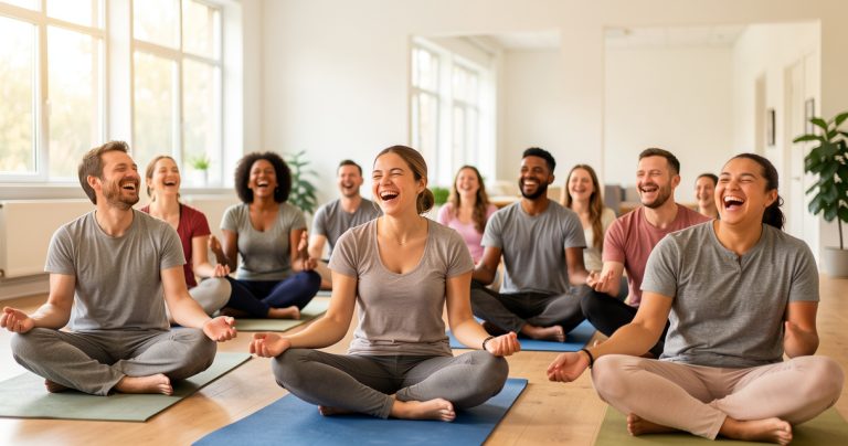 Yoga par le rire : 5 exercices simples et 7 bienfaits documentés